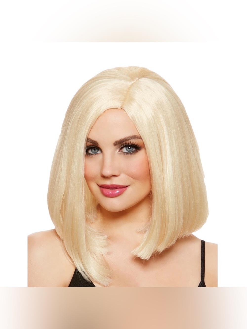 Dreamgirl Blonde Blunt Lob Wig